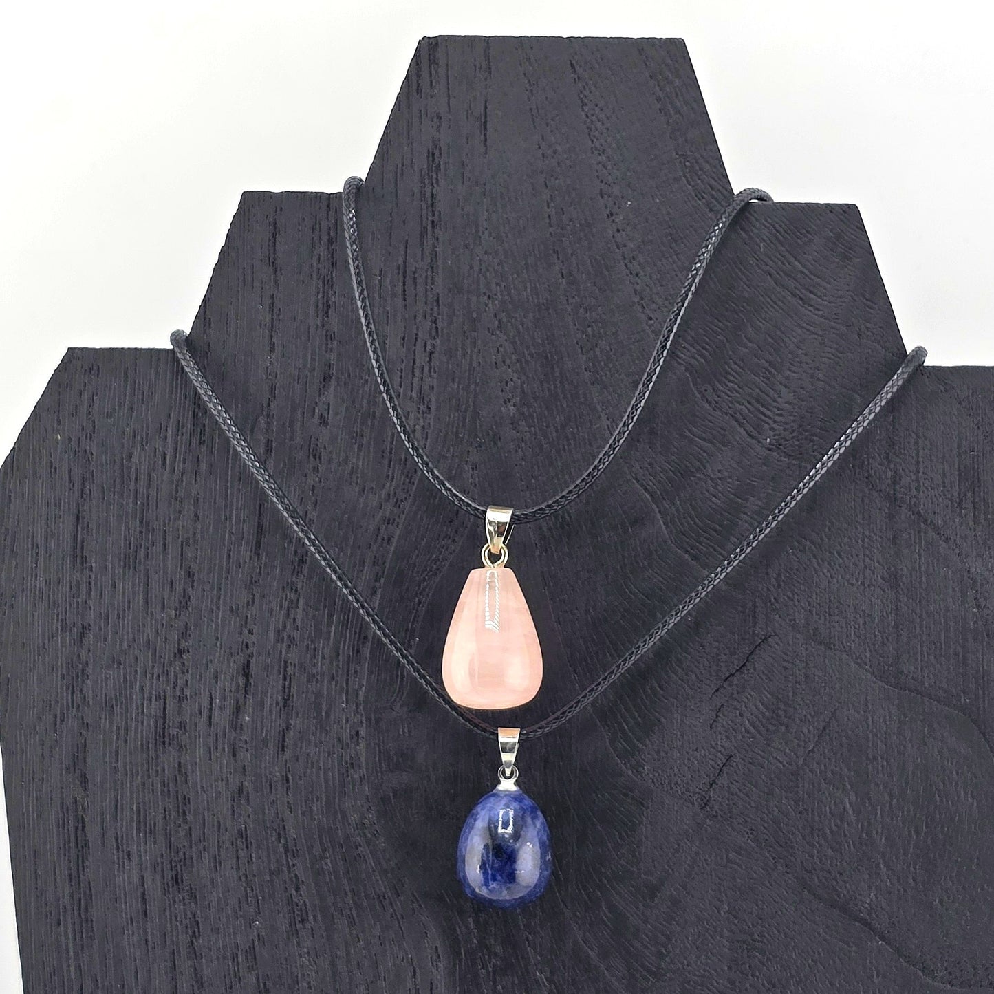 Glimmering PART 1 - Crystal NECKLACE & PENDANT (Silver / Yellow Metal) – Item AZ