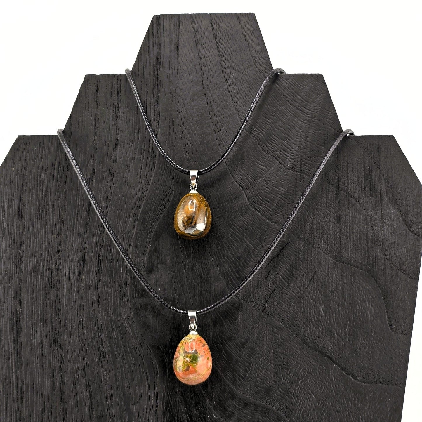 Glimmering PART 1 - Crystal NECKLACE & PENDANT (Silver / Yellow Metal) – Item AZ